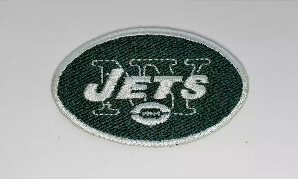 New York Jets Logo Iron-on Patch 3.8cmx6.2cm